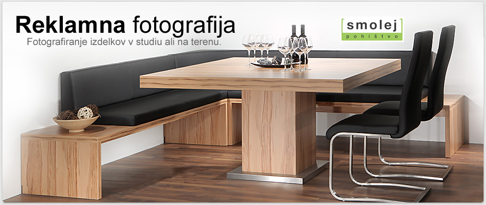 reklamna fotografija v ateljeju in na terenu, studijska fotografija